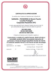 Visualizza certificato ISO9001